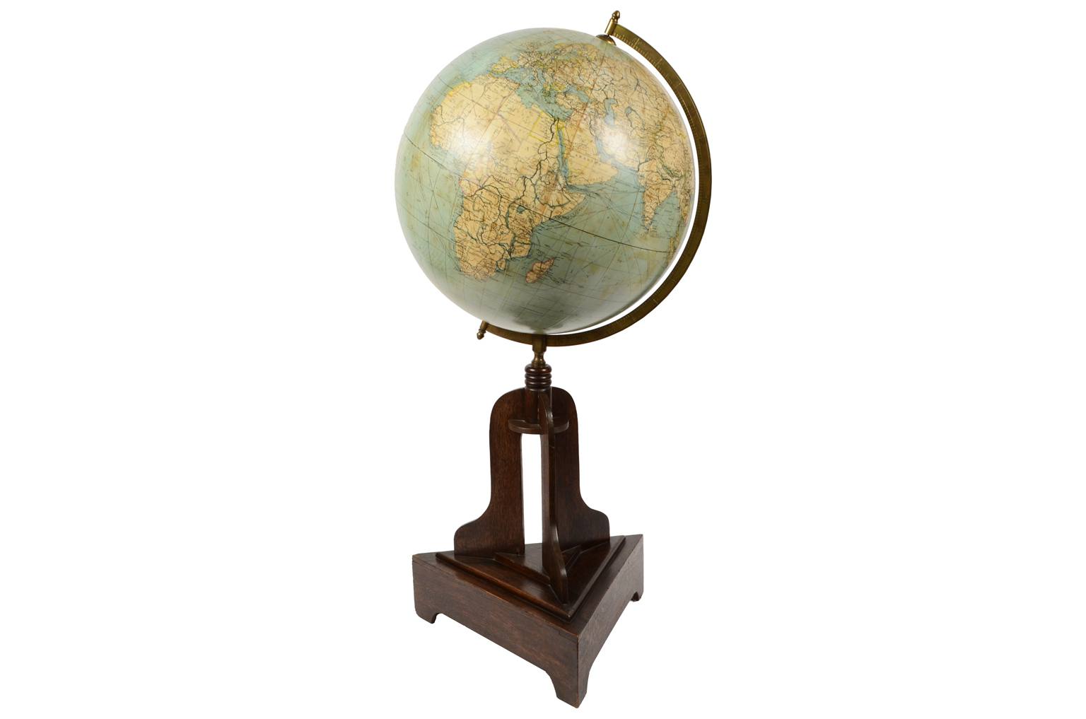 Globi-mappamondi antichi/1795-Globo Columbus 1920