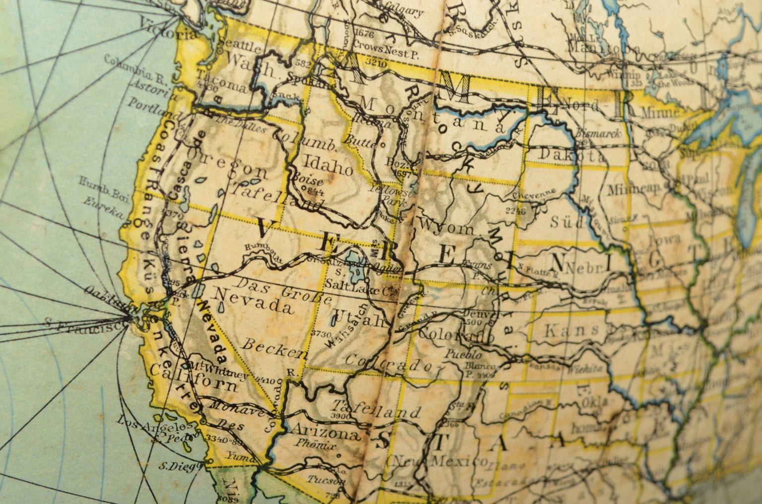 Globi-mappamondi antichi/1795-Globo Columbus 1920