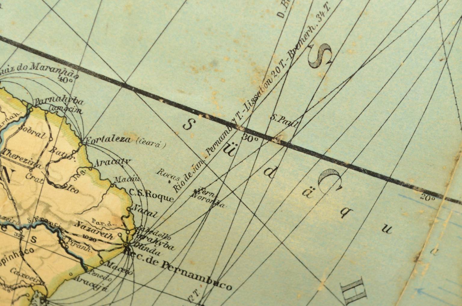 Globi-mappamondi antichi/1795-Globo Columbus 1920