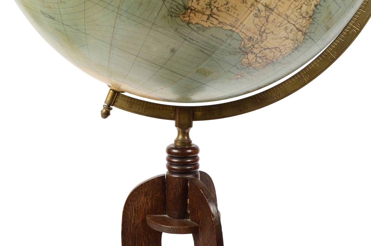 Globi-mappamondi antichi/1795-Globo Columbus 1920