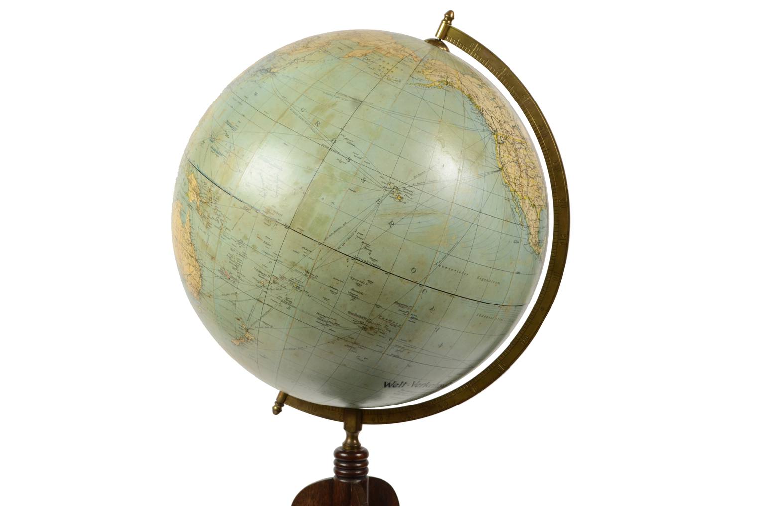 Globi-mappamondi antichi/1795-Globo Columbus 1920