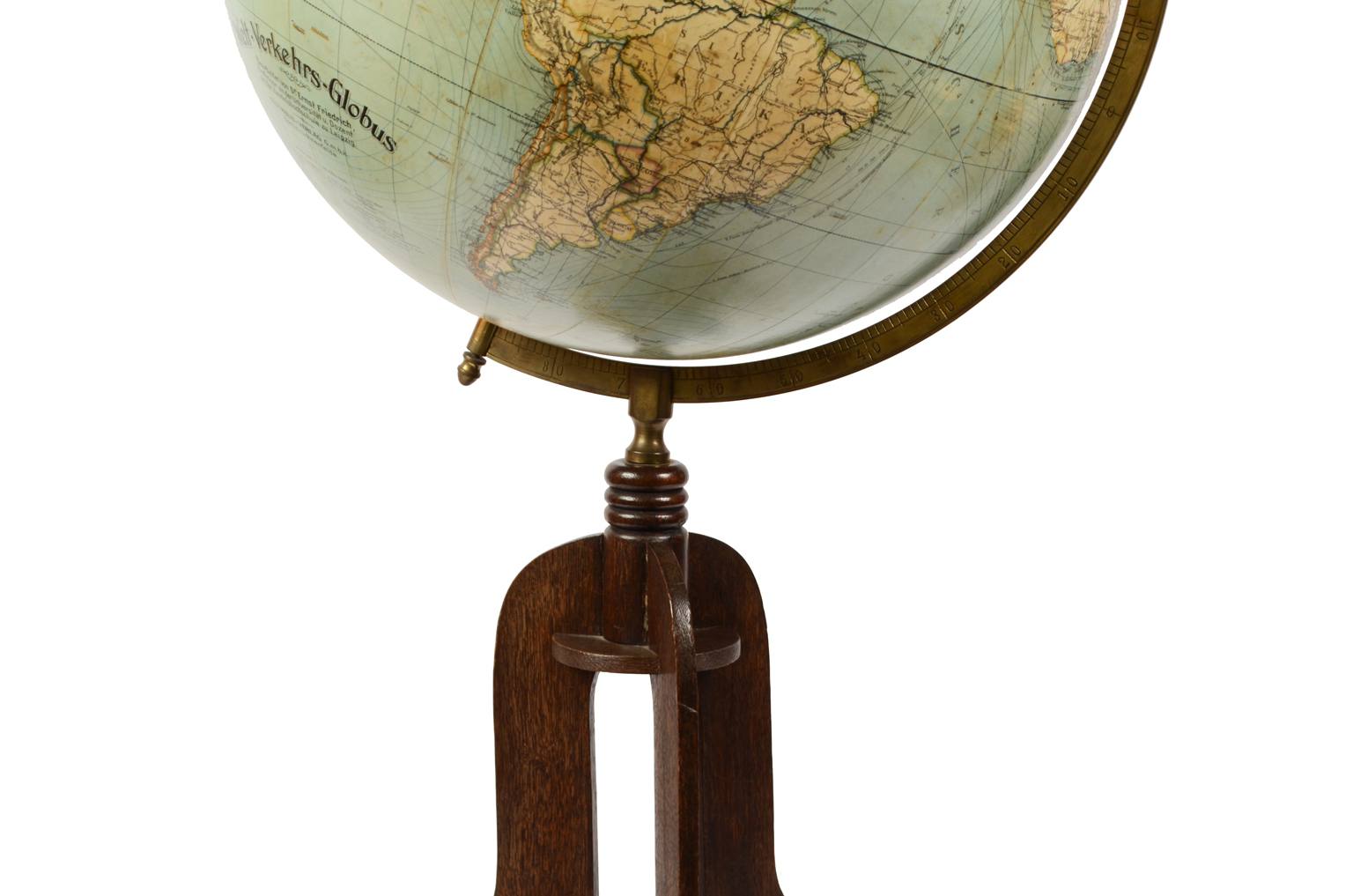 Globi-mappamondi antichi/1795-Globo Columbus 1920