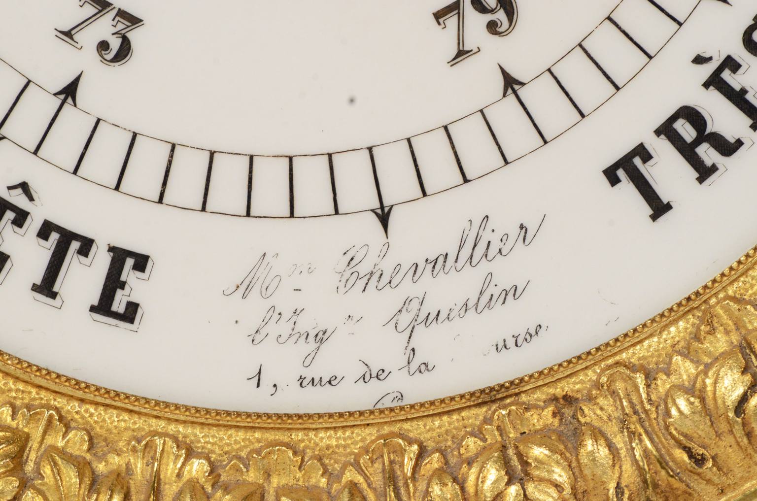 Antique barometers/509A-Chevallier barometer