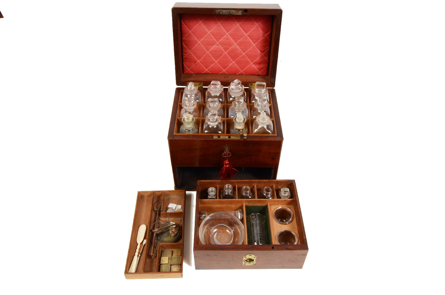 Old medical instruments/1X-Apothecary Cabinet