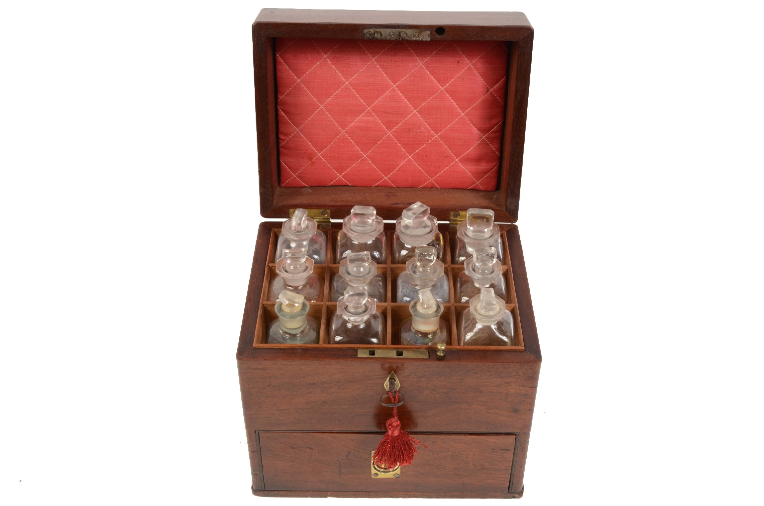 Old medical instruments/1X-Apothecary Cabinet