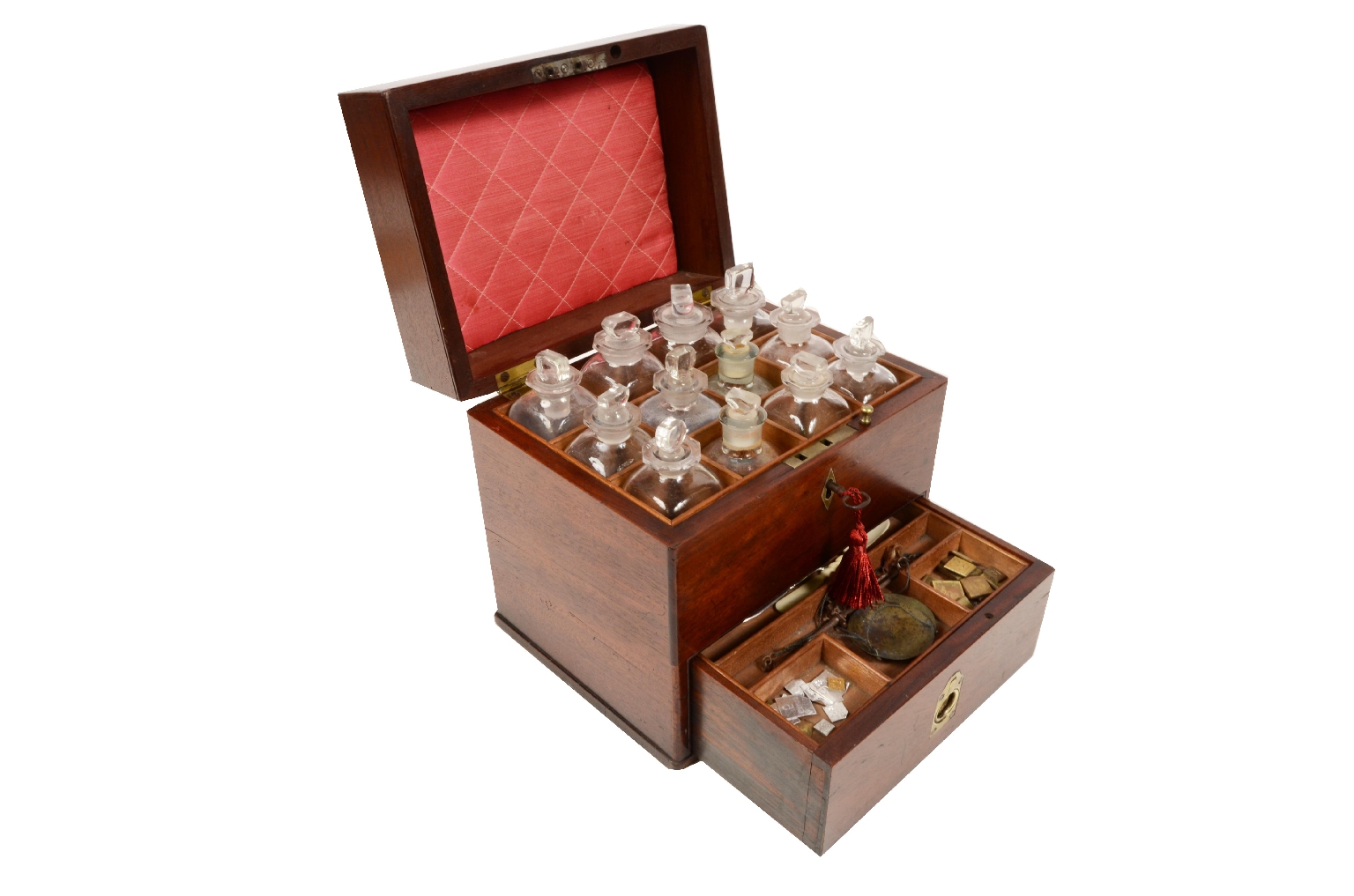 Old medical instruments/1X-Apothecary Cabinet