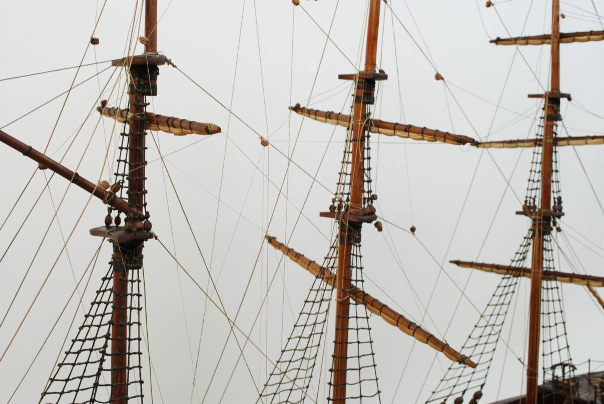Old ship models/2-Antique brig