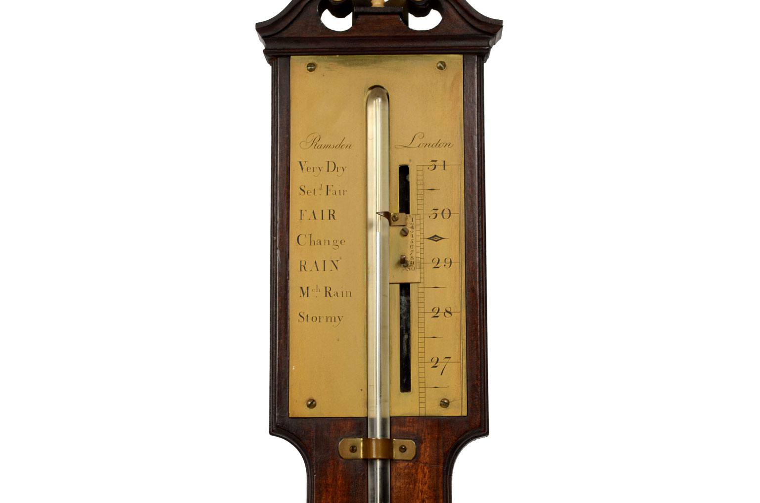 Antique barometers/500A-Barometer Ramsden