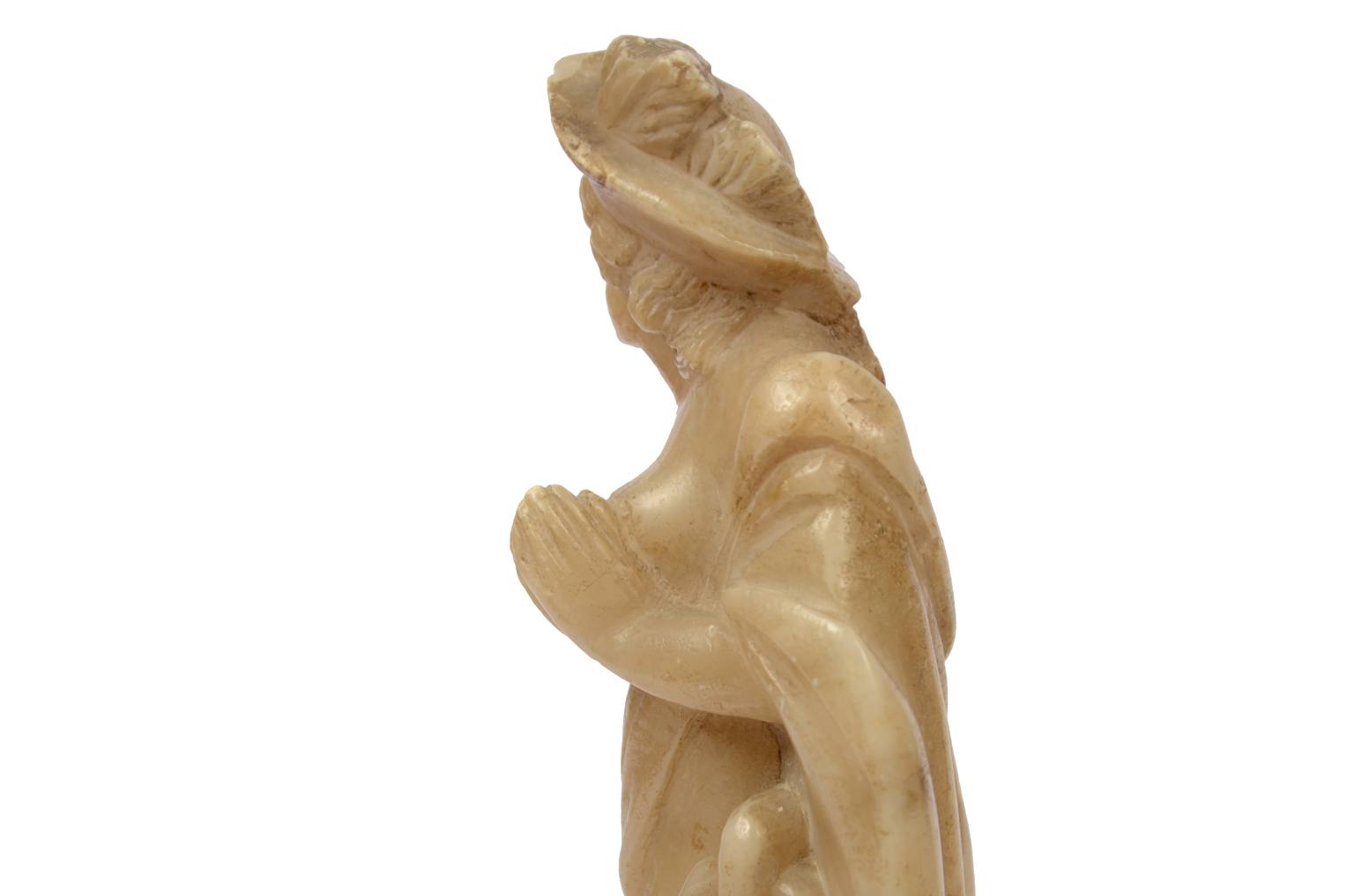 Nautical antiques/2473-Alabaster sculpture