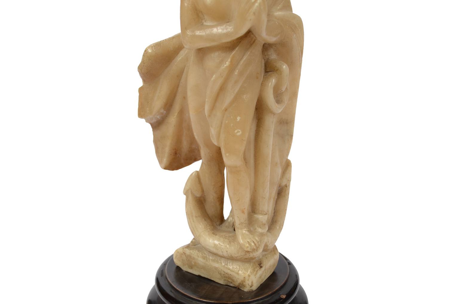 Nautical antiques/2473-Alabaster sculpture