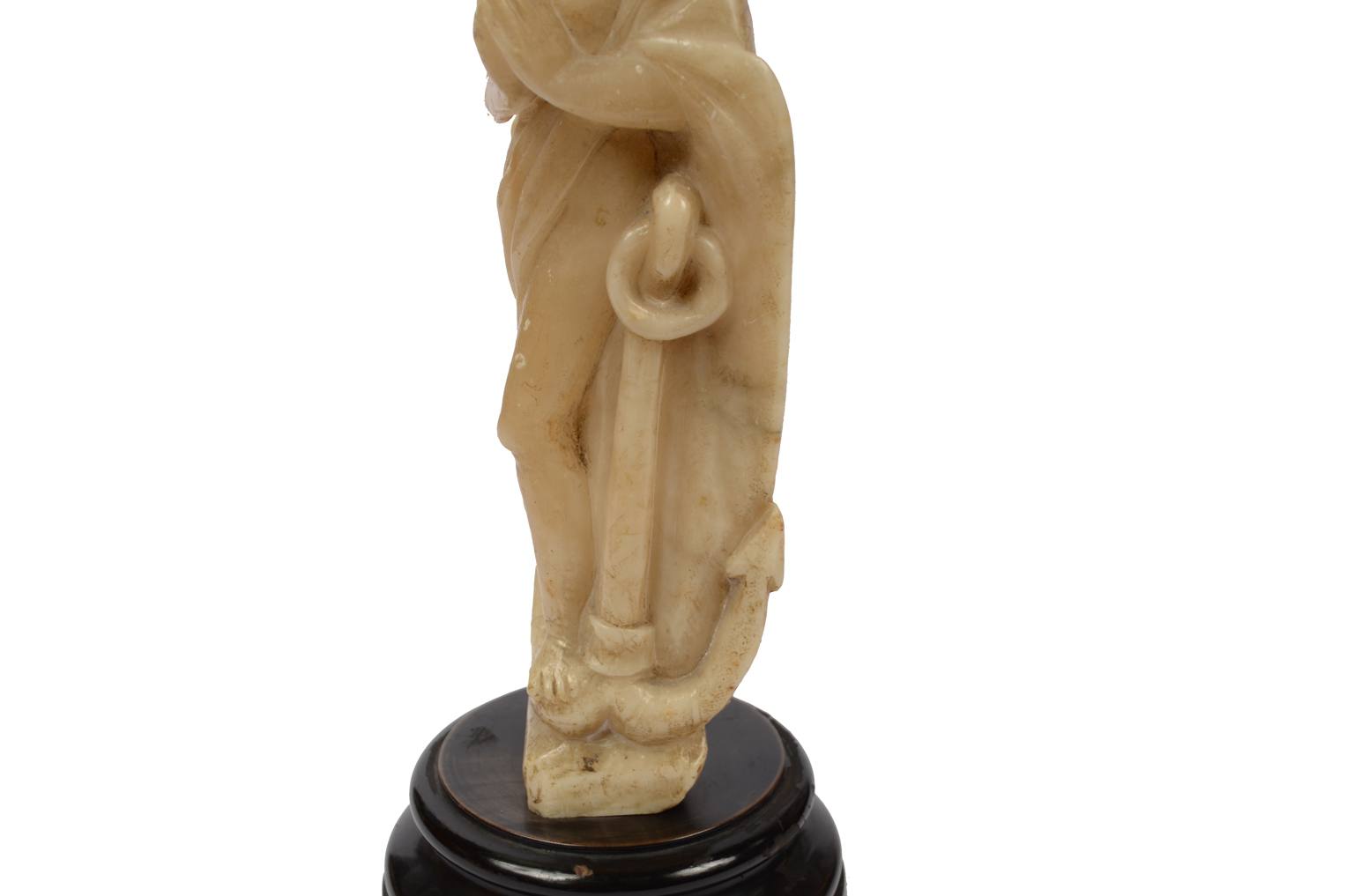 Nautical antiques/2473-Alabaster sculpture