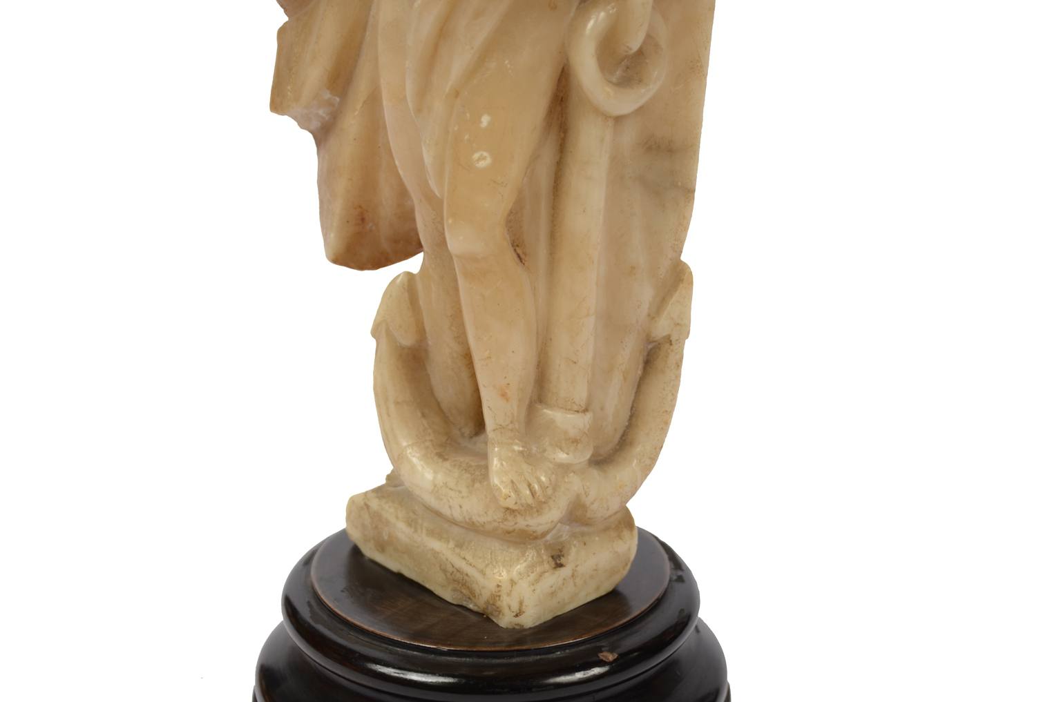 Nautical antiques/2473-Alabaster sculpture
