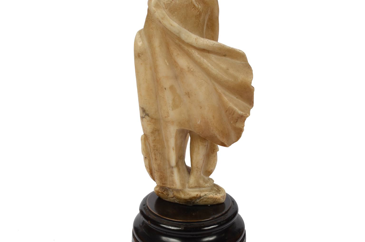 Nautical antiques/2473-Alabaster sculpture