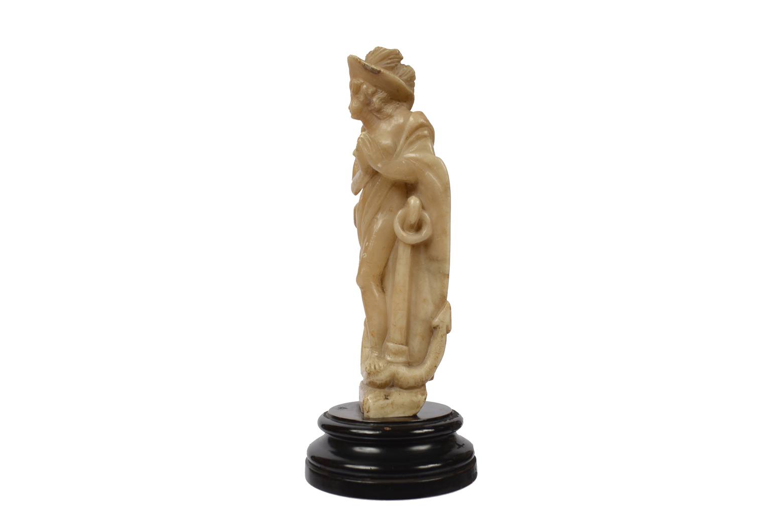 Nautical antiques/2473-Alabaster sculpture