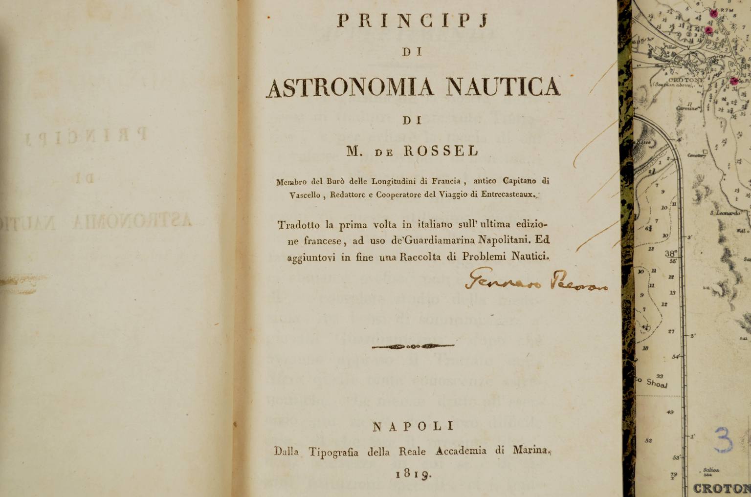 Strumenti astronomici antichi/2487-Libro di M De Rossel