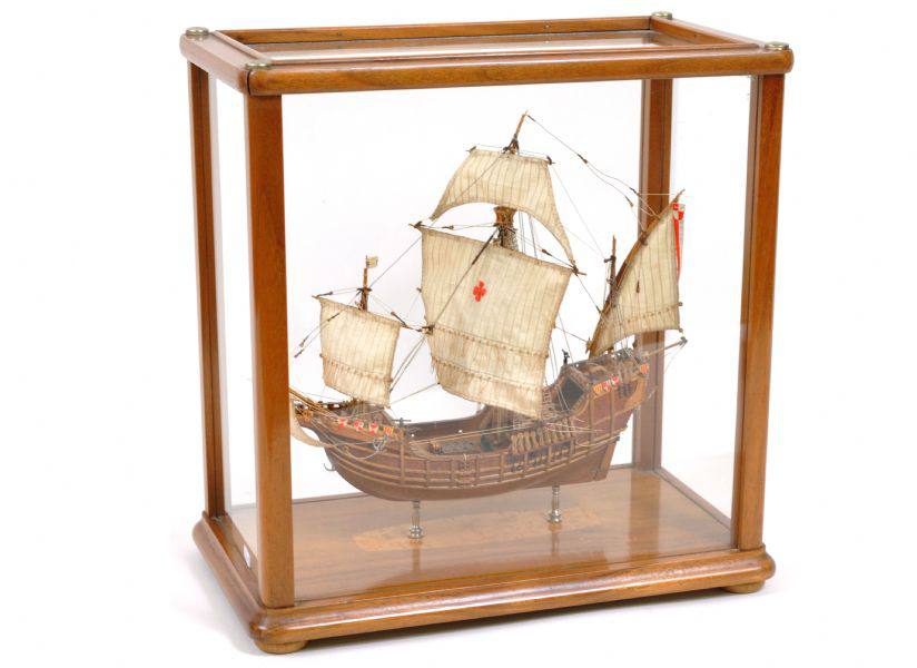 Antiquariato nautico/2488-Modellino antico caracca