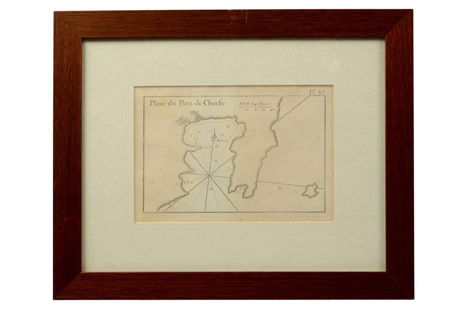 Antiquariato nautico/2507-Plan du Port de Cherfe