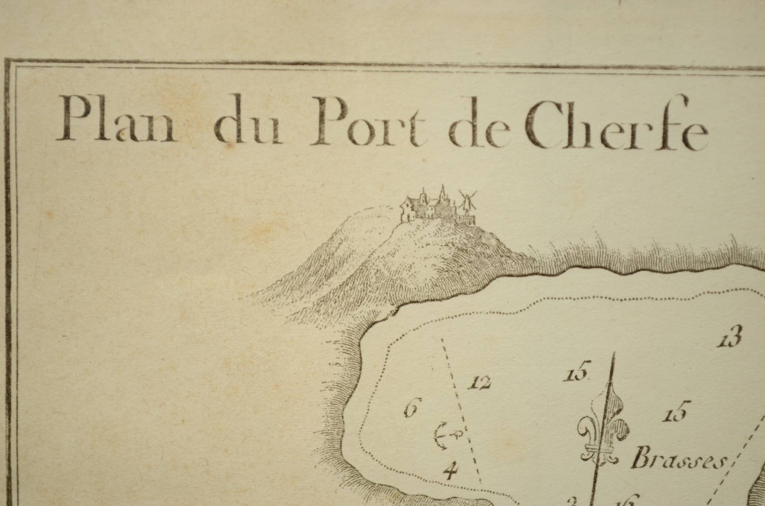 Antiquariato nautico/2507-Plan du Port de Cherfe