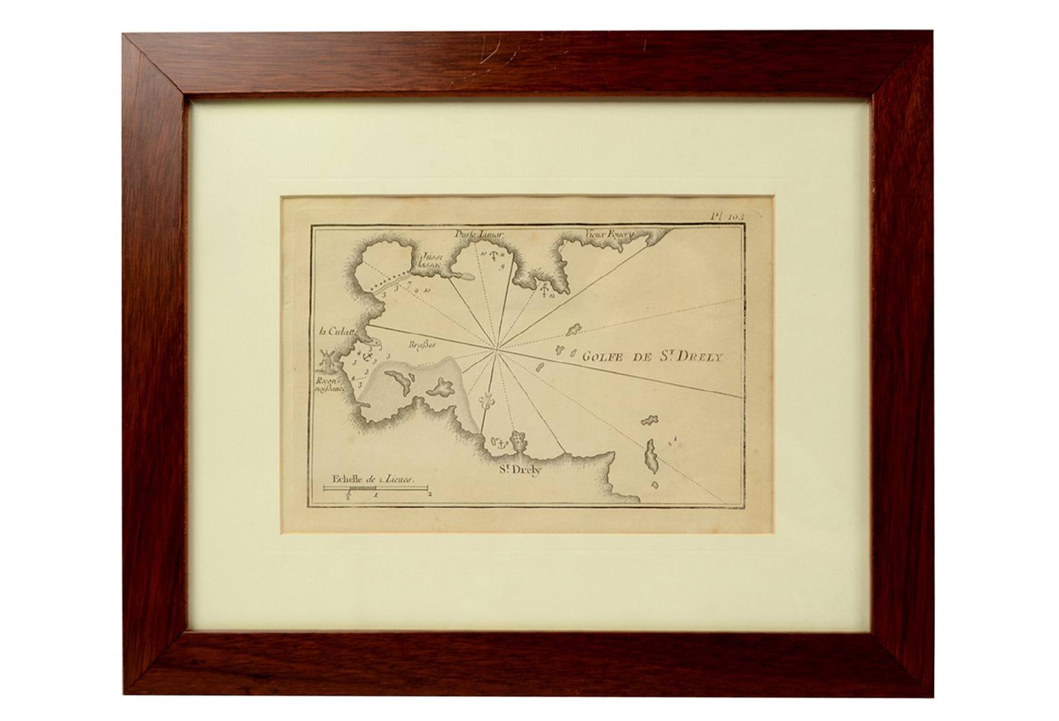 Antiquariato nautico/2515-Portolano Golfe St Drely