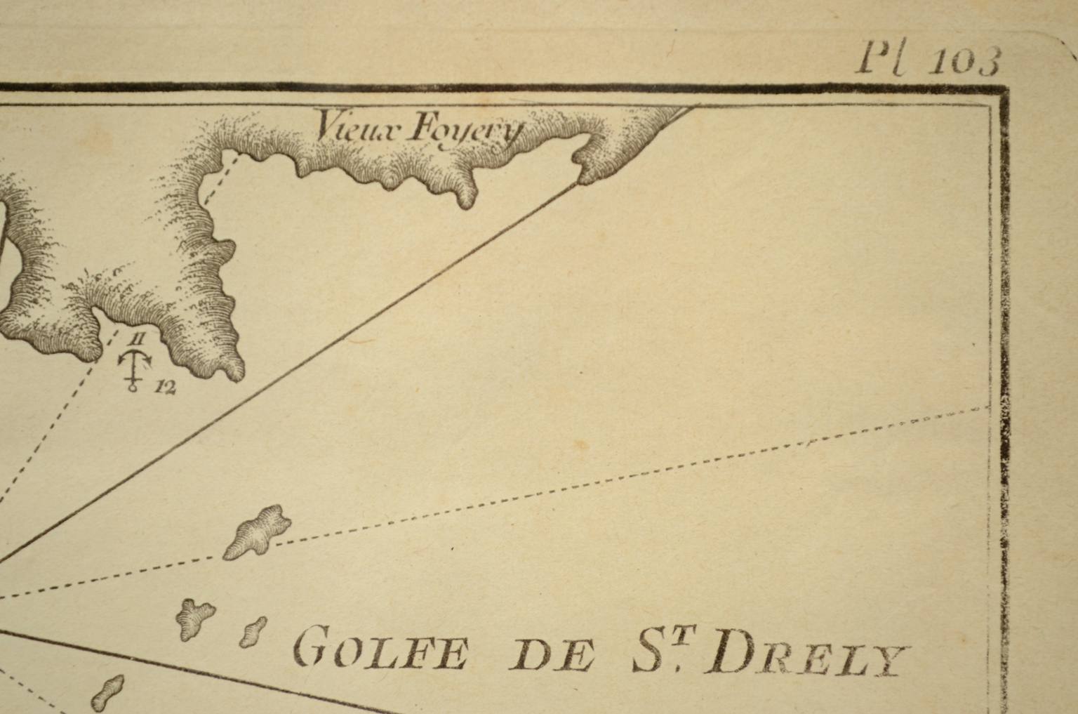 Antiquariato nautico/2515-Portolano Golfe St Drely