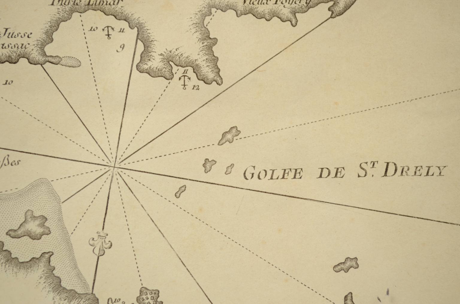 Antiquariato nautico/2515-Portolano Golfe St Drely