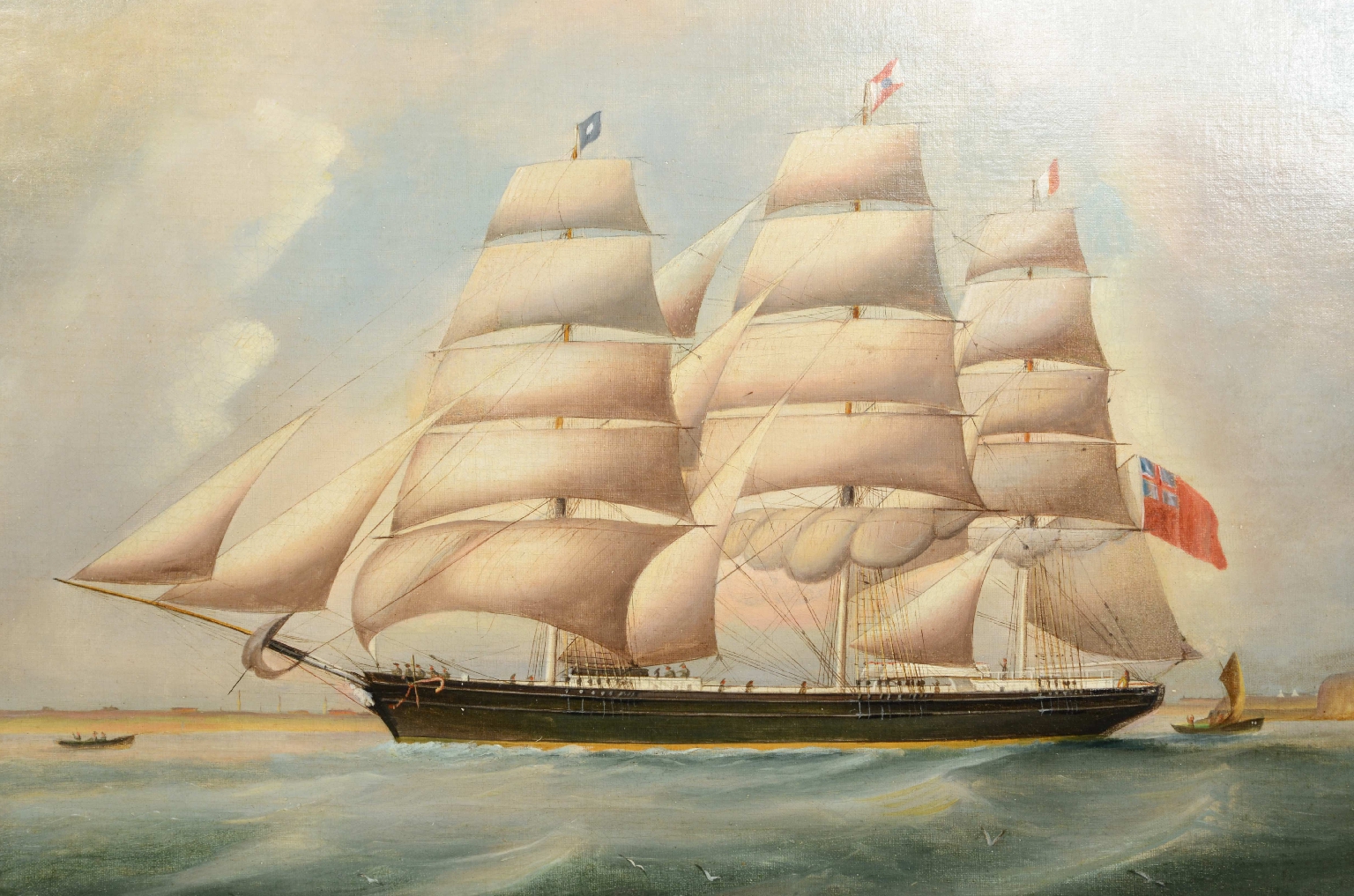 Nautical antiques/25220-Oil on Convas