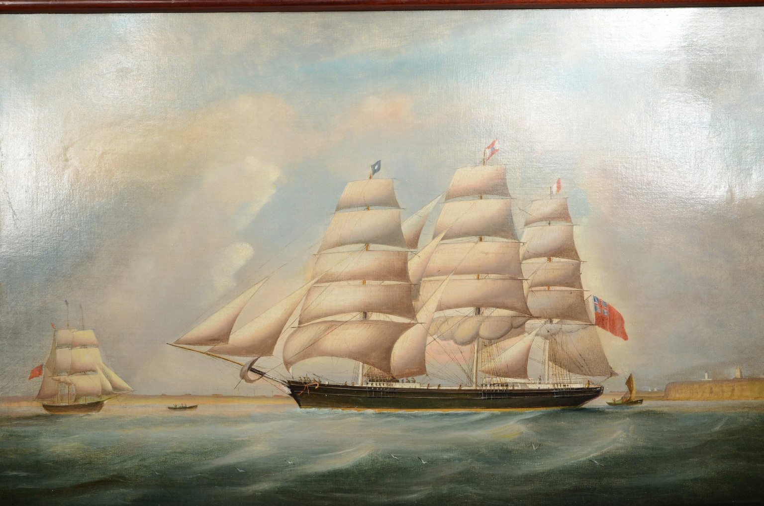 Nautical antiques/25220-Oil on Convas