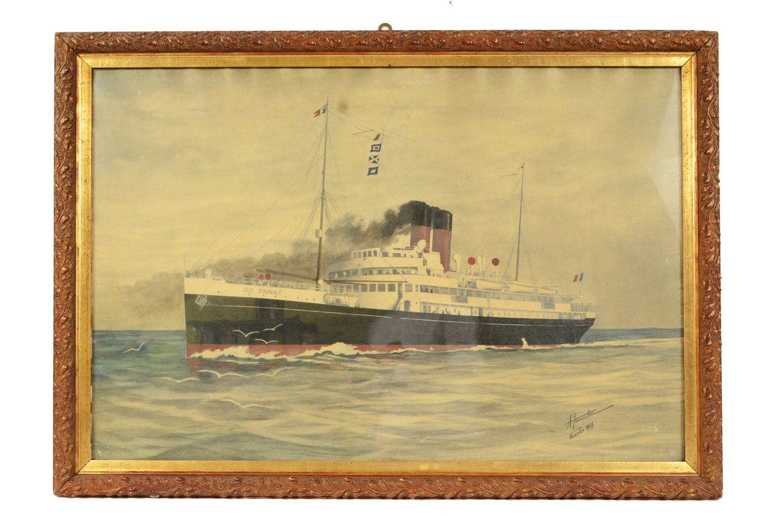 Nautical antiques/2540-Duc D Aumale 1914