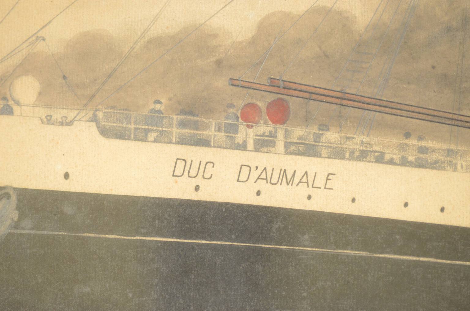 Nautical antiques/2540-Duc D Aumale 1914