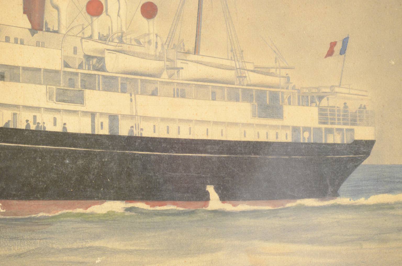 Nautical antiques/2540-Duc D Aumale 1914