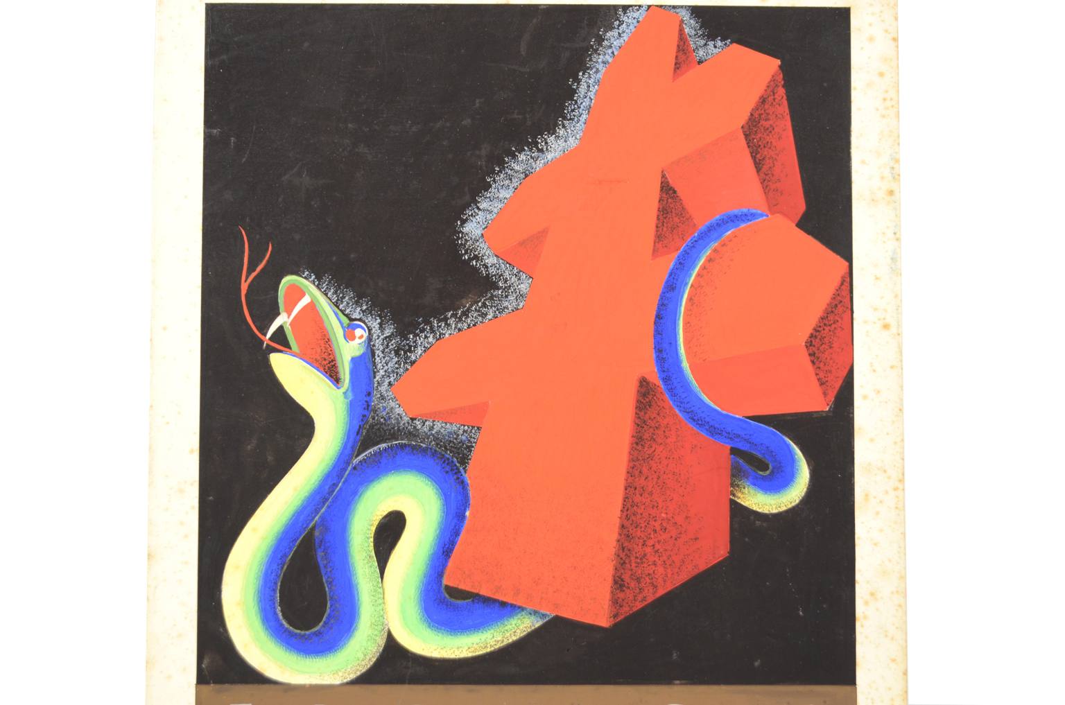 Old medical instruments/2566-Futurist sketch 1930s