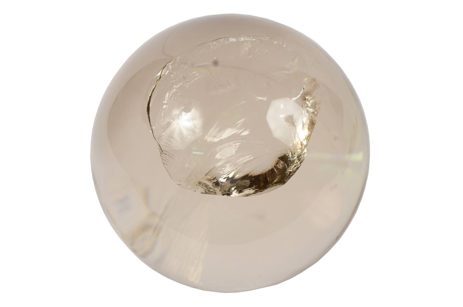 Natural history/266B-Rock crystal sphere