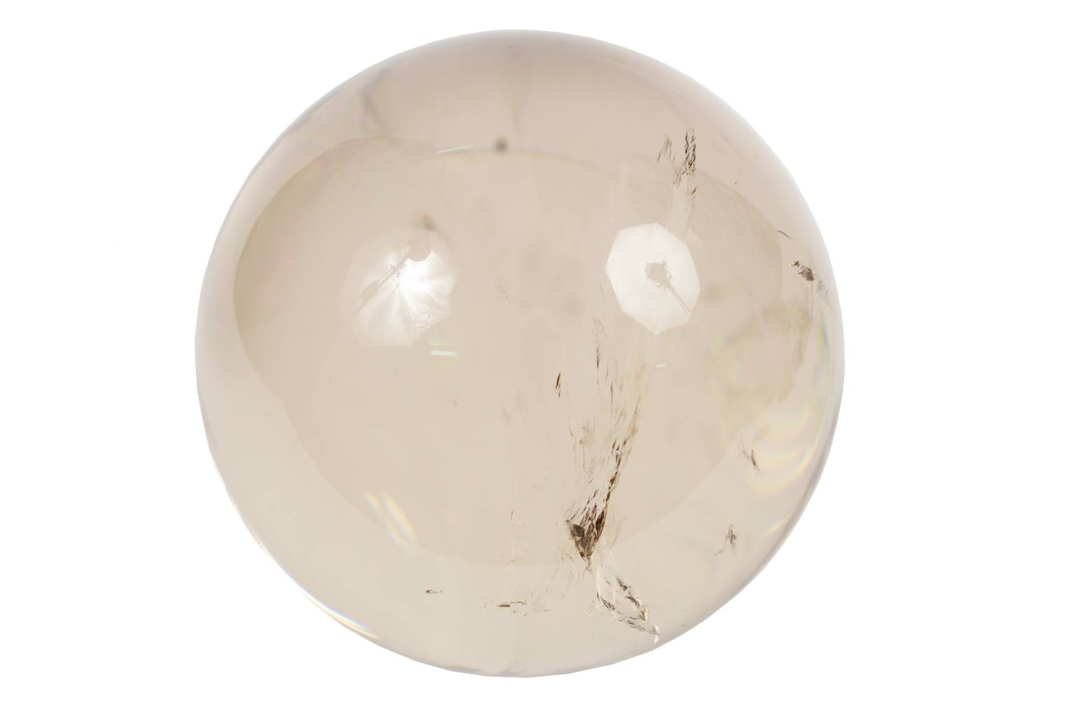 Natural history/266B-Rock crystal sphere