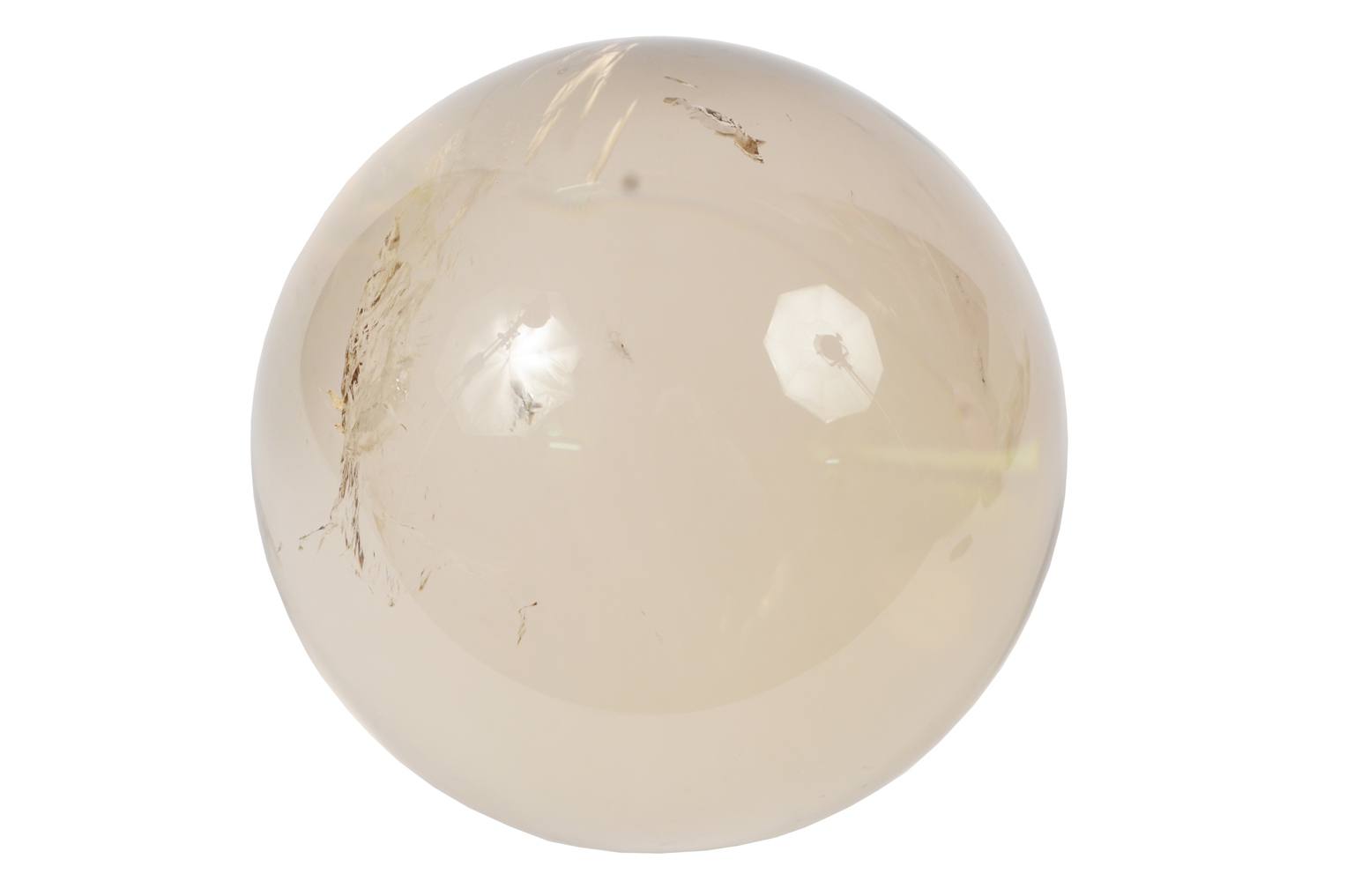 Natural history/266B-Rock crystal sphere