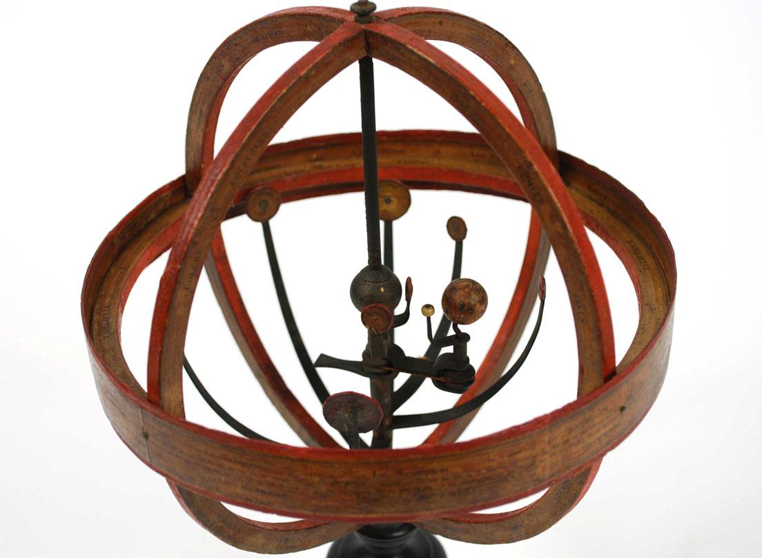 Antique astronomical instruments/2881-Antique planetarium