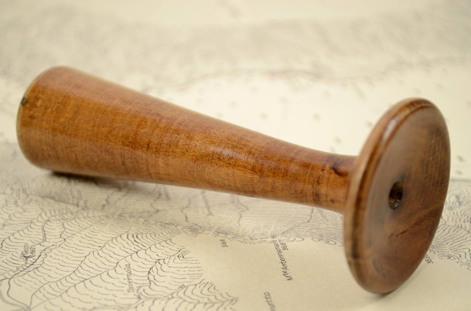 Old medical instruments/301-Wooden stethoscope