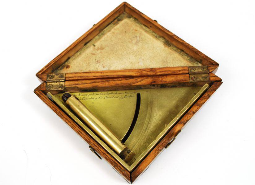 Antique measuring instruments/3027-Inclinometer C Lewert