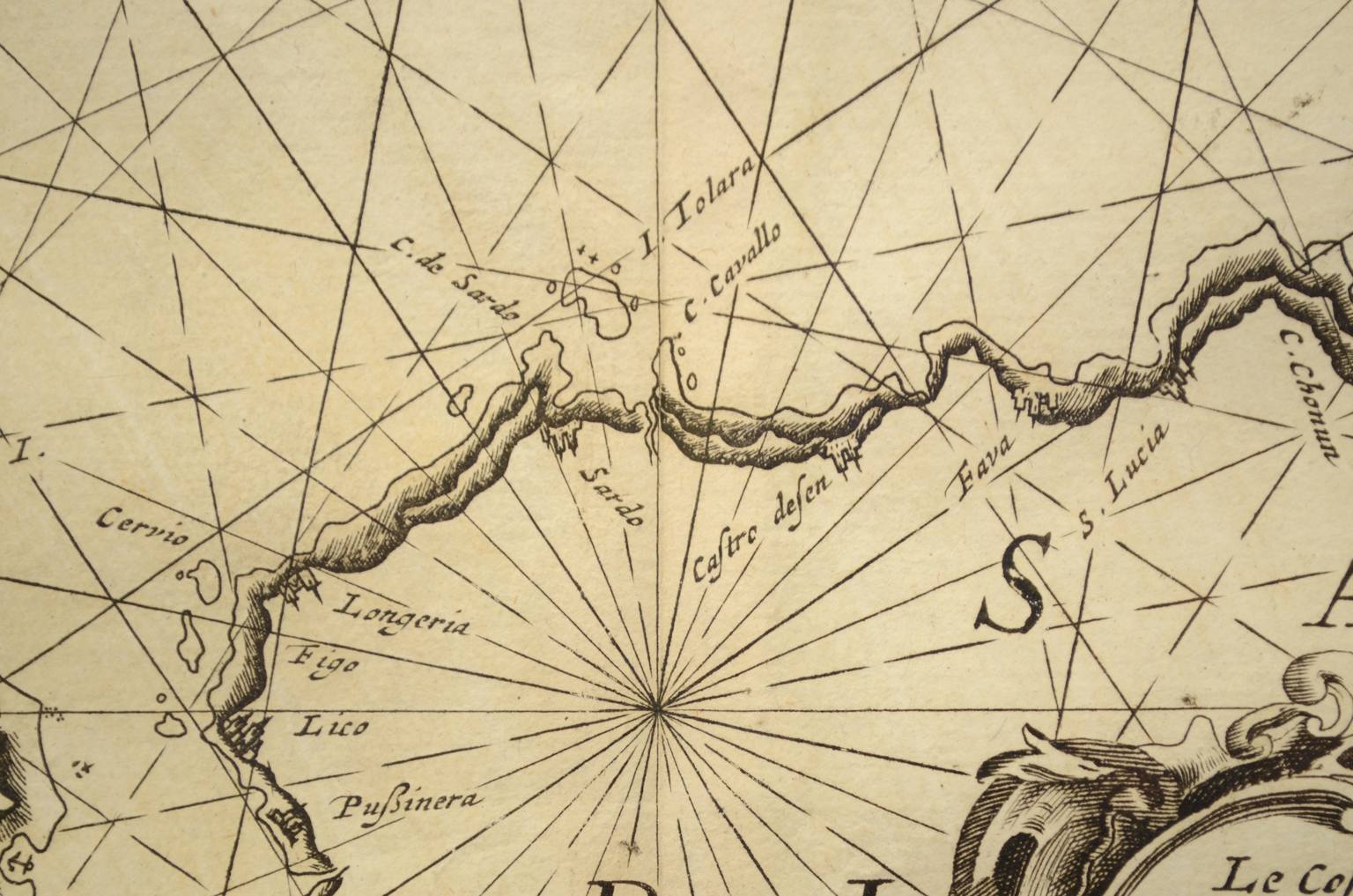 Nautical antiques/3047-Antique nautical map