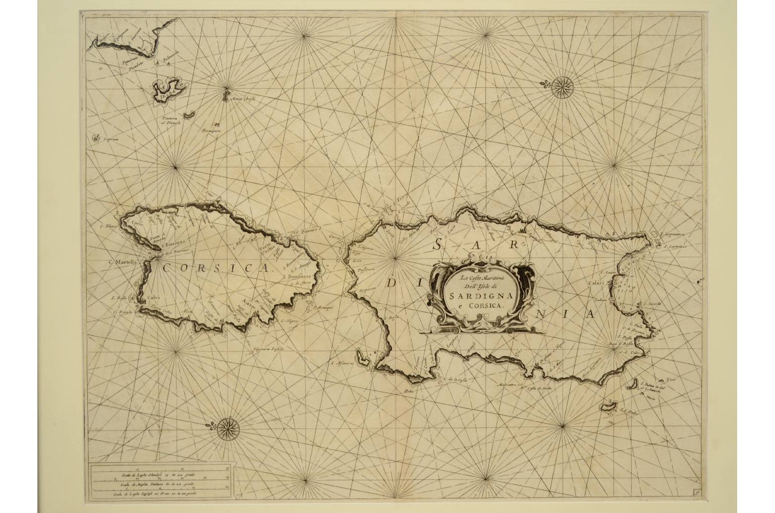 Nautical antiques/3047-Antique nautical map