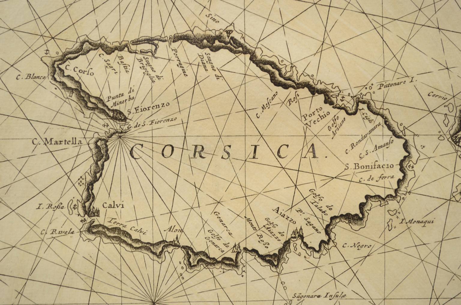 Nautical antiques/3047-Antique nautical map