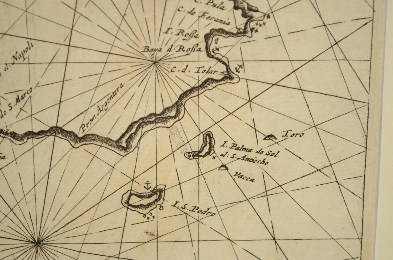 Nautical antiques/3047-Antique nautical map