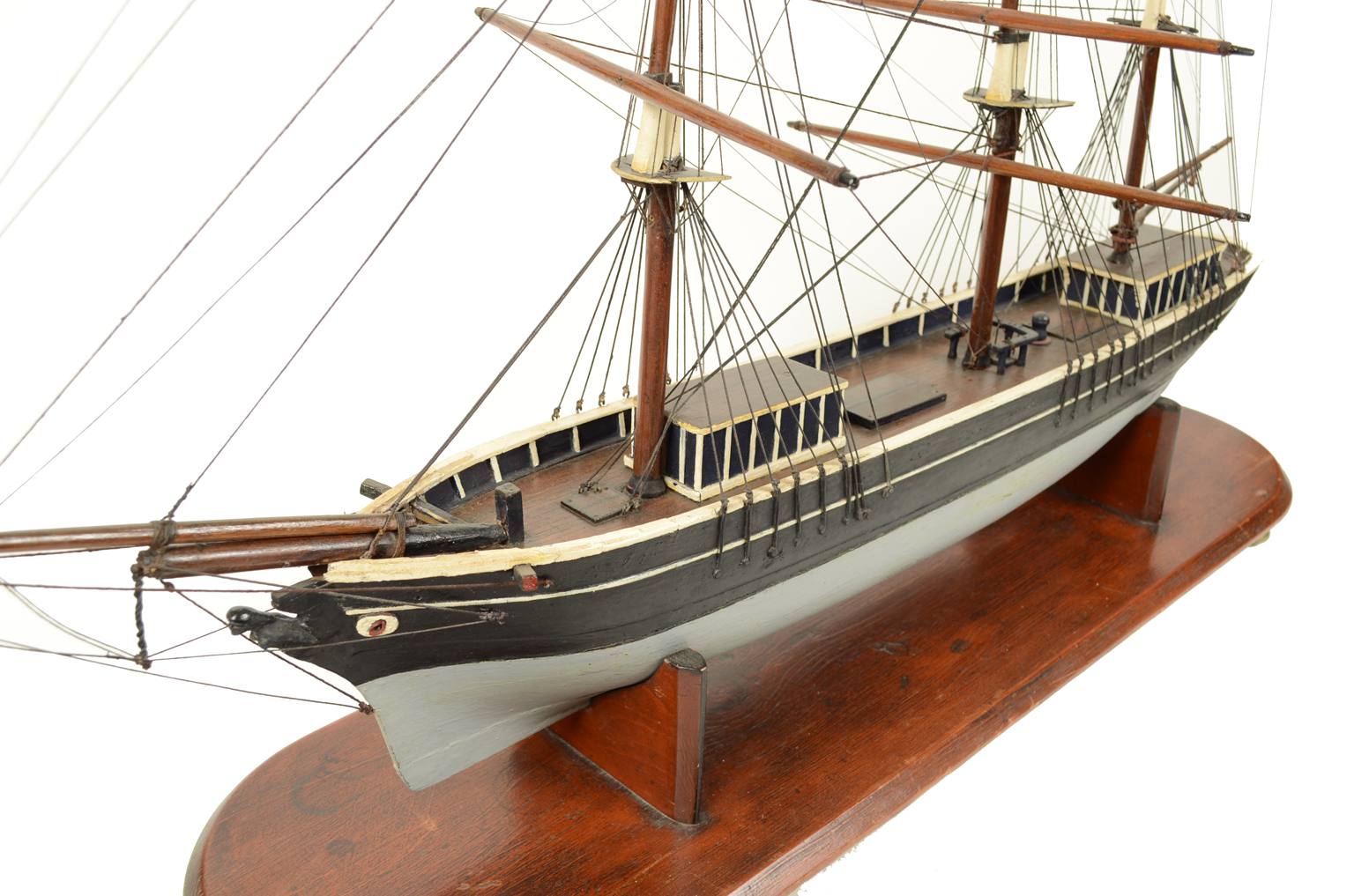 Old ship models/3077A-Brig early 1900