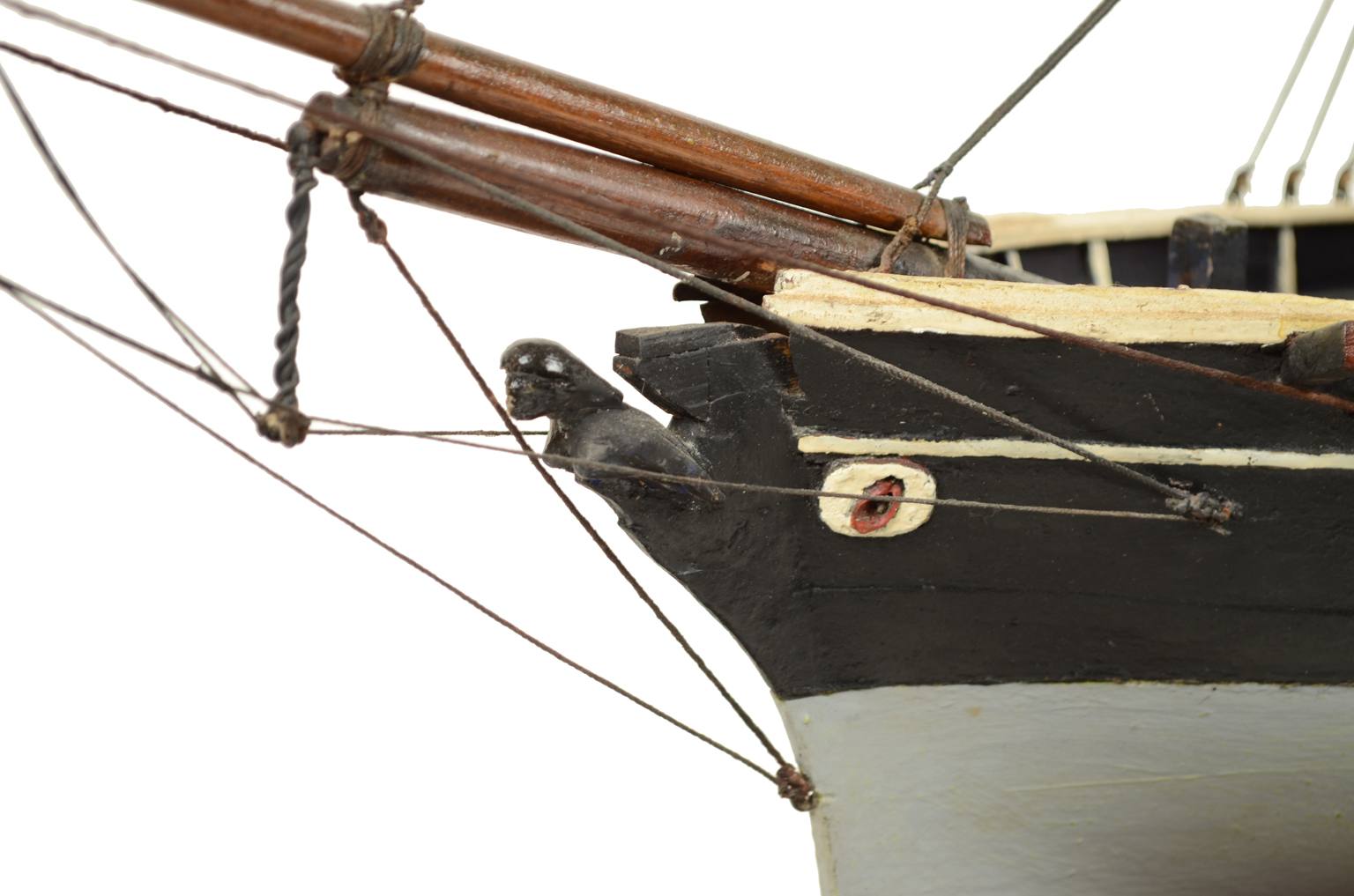 Old ship models/3077A-Brig early 1900