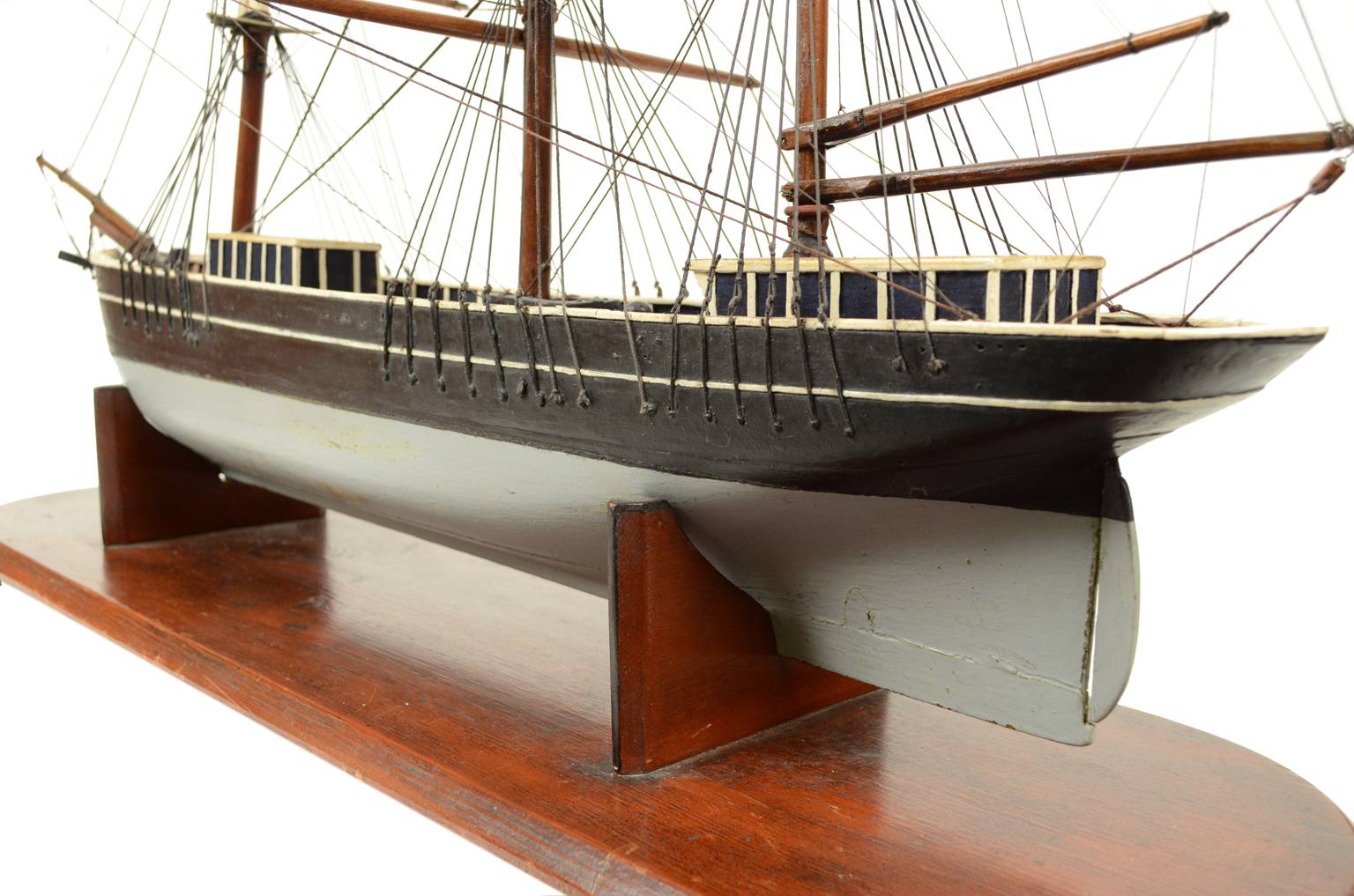 Old ship models/3077A-Brig early 1900