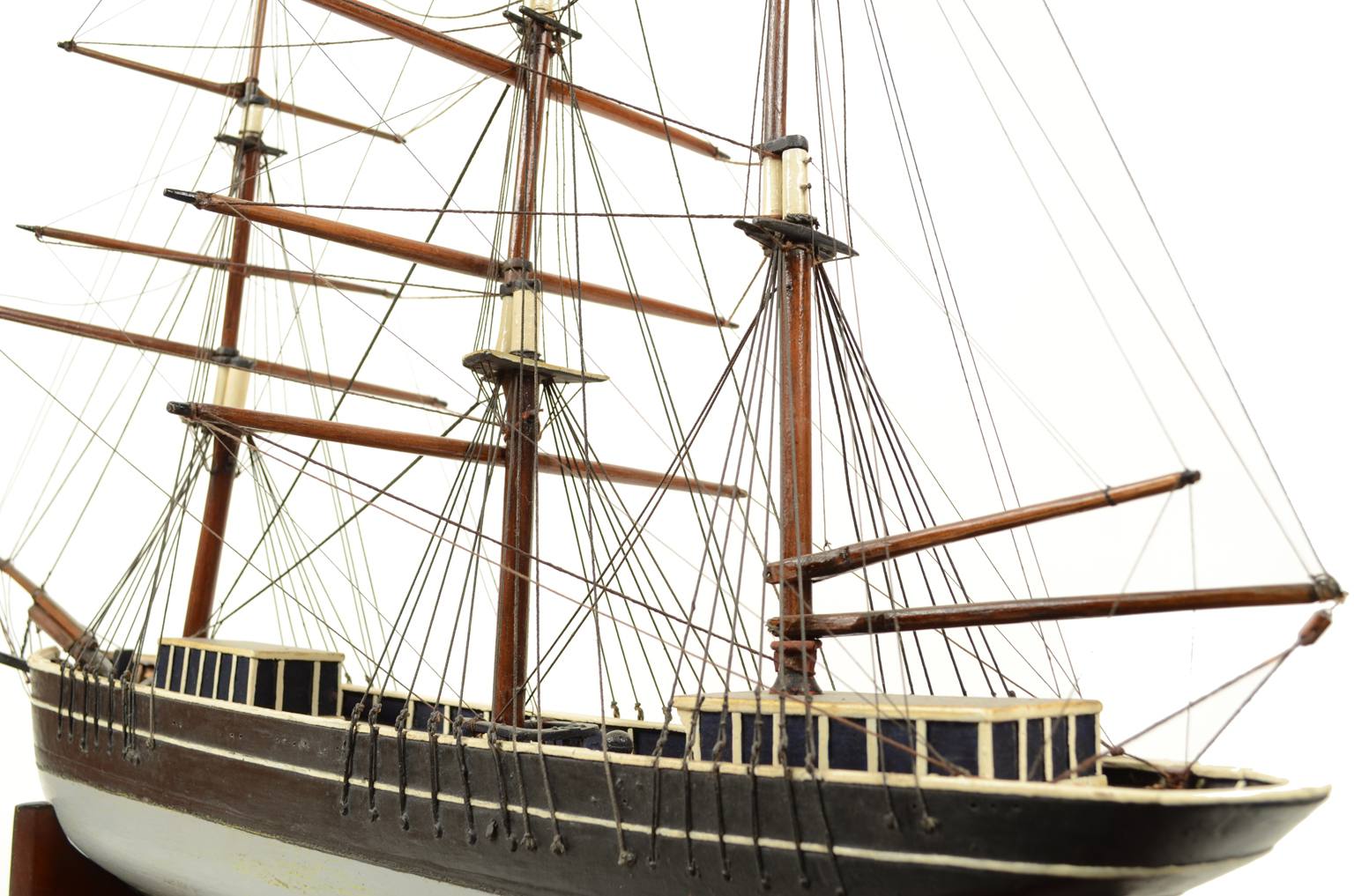 Old ship models/3077A-Brig early 1900