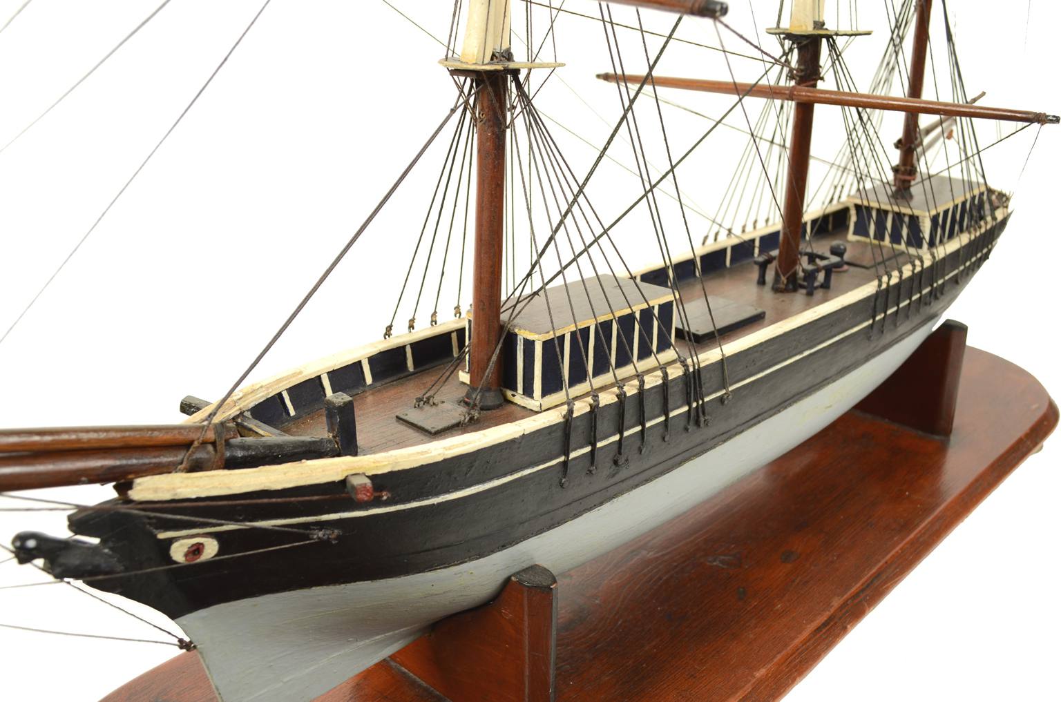Old ship models/3077A-Brig early 1900