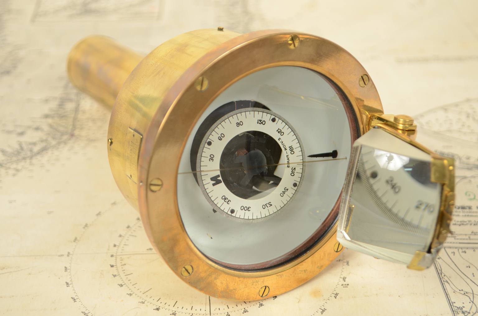 Bussole antiche/3081B-Bussola Vion 1900