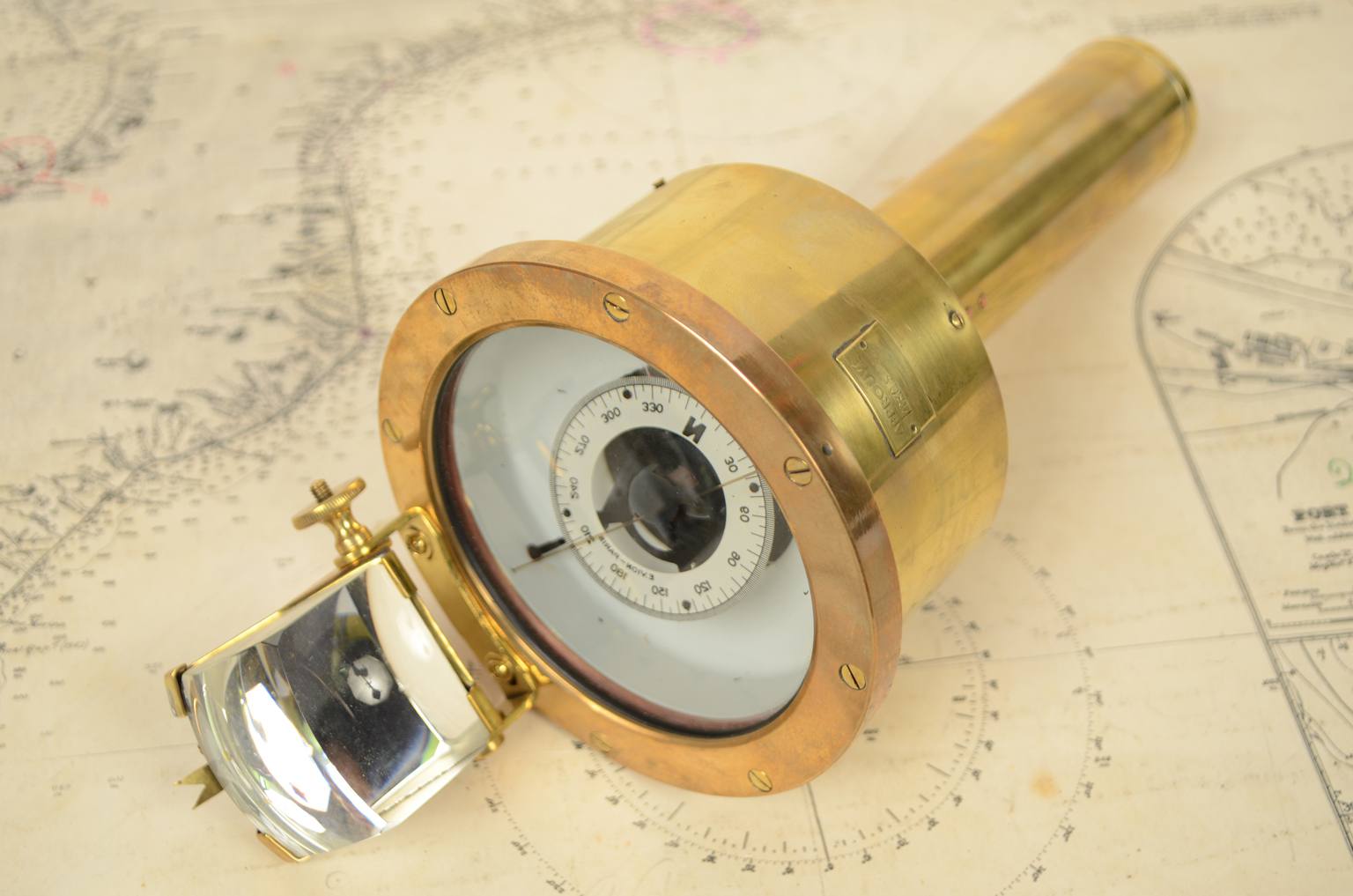 Bussole antiche/3081B-Bussola Vion 1900