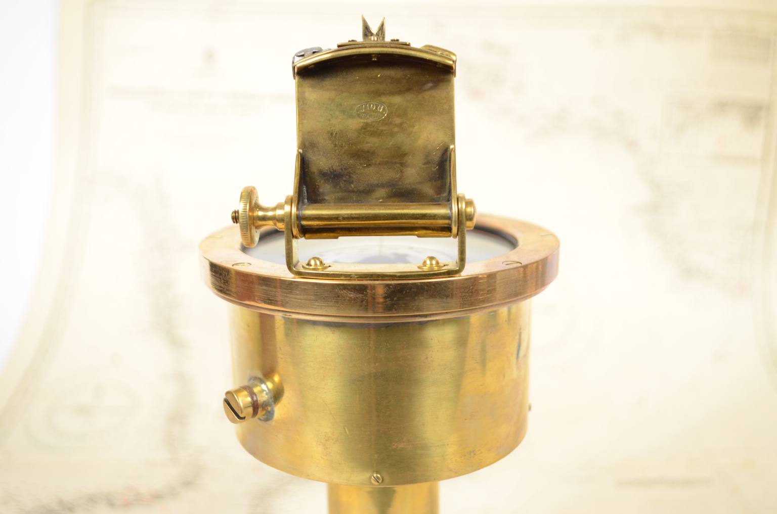 Bussole antiche/3081B-Bussola Vion 1900