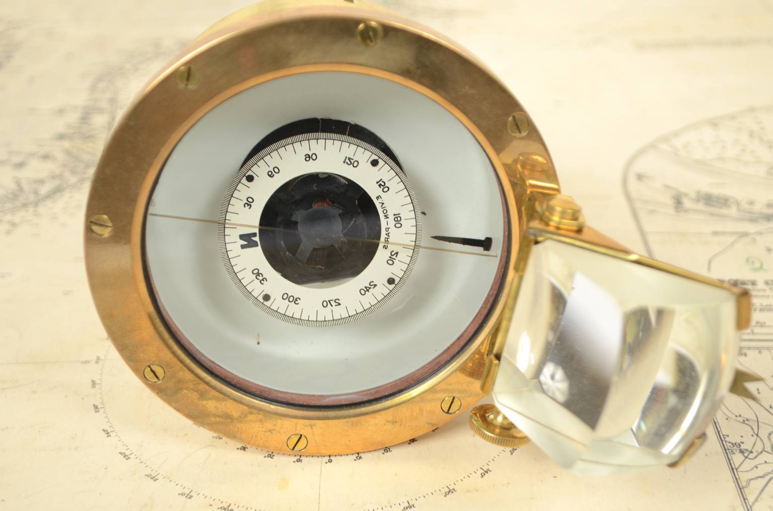 Bussole antiche/3081B-Bussola Vion 1900